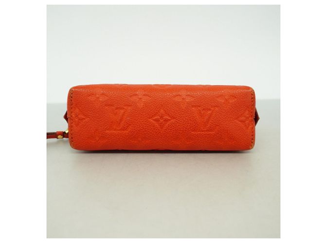 Louis Vuitton Monogram Empreinte Pochette Tic Pouch Rosso - vista 3