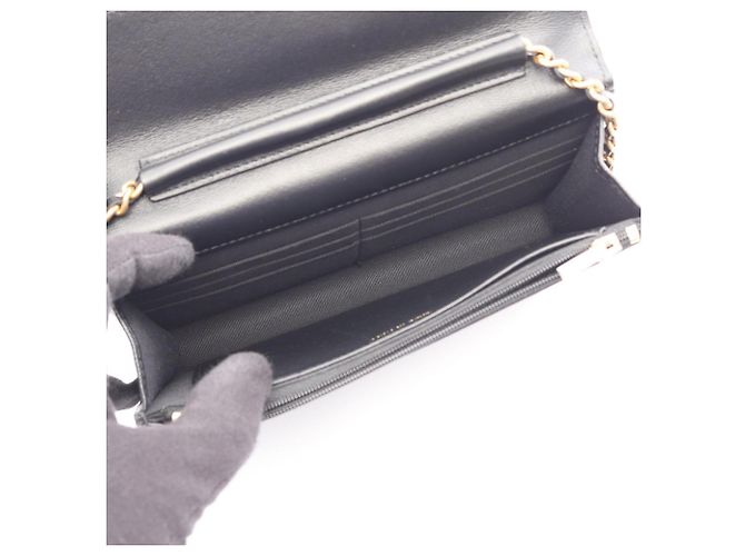 Timeless Borsa a tracolla Chanel Matelassé Icon Nero - vista 3
