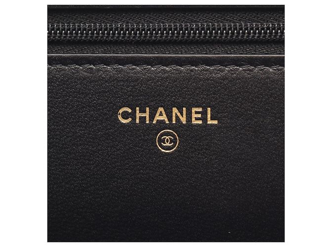 Timeless Borsa a tracolla Chanel Matelassé Icon Nero - vista 5