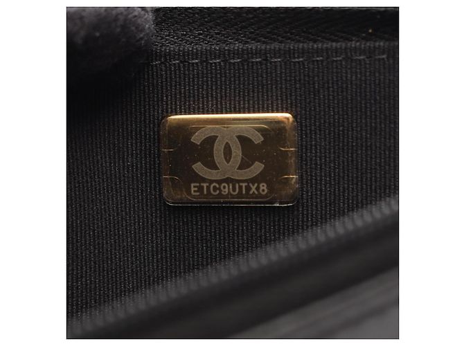 Timeless Borsa a tracolla Chanel Matelassé Icon Nero - vista 6