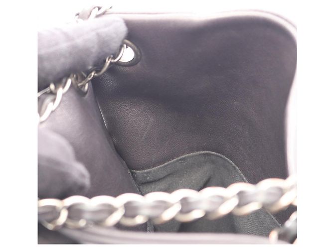 Mochila/Bolsa 2 em 1 Chanel Matelassé Preto - vista 6