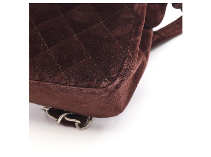 Zaino/Borsa Chanel Matelassé con catena Marrone - vista 10
