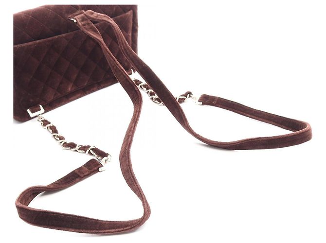 Zaino/Borsa Chanel Matelassé con catena Marrone - vista 14