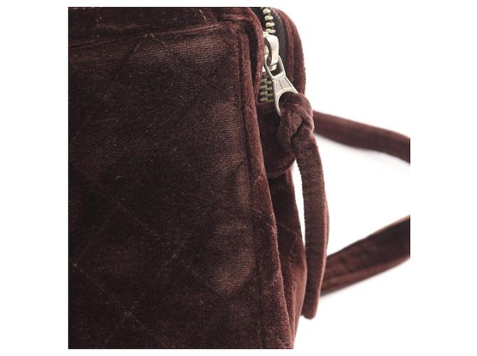 Zaino/Borsa Chanel Matelassé con catena Marrone - vista 8