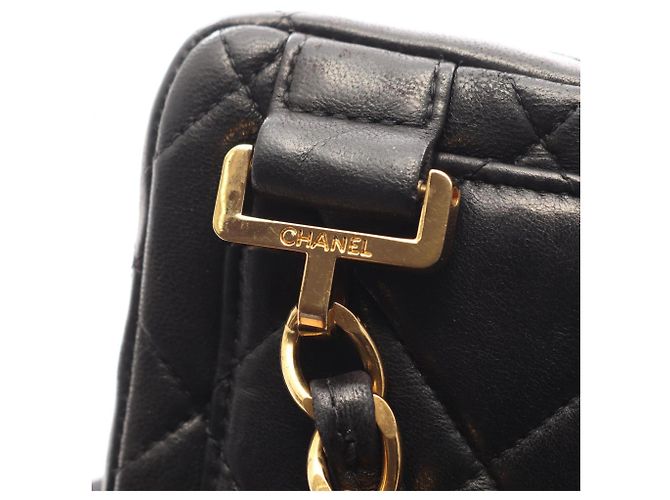 Zaino/Borsa Chanel Matelassé con catena Nero - vista 12