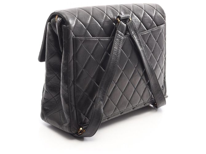 Zaino/Borsa Chanel Matelassé con catena Nero - vista 2