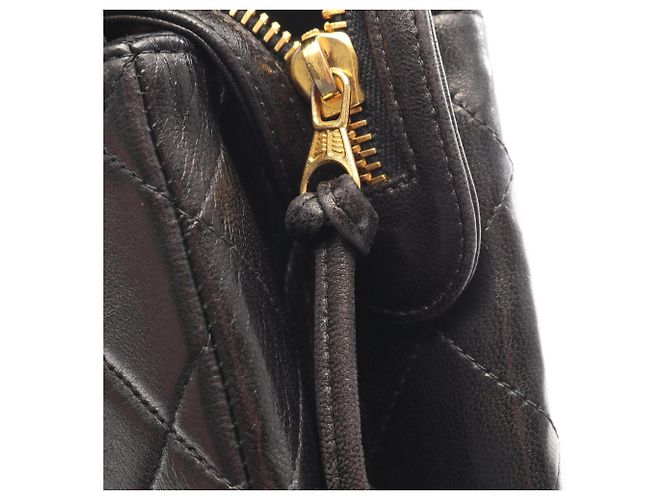 Zaino/Borsa Chanel Matelassé con catena Nero - vista 8
