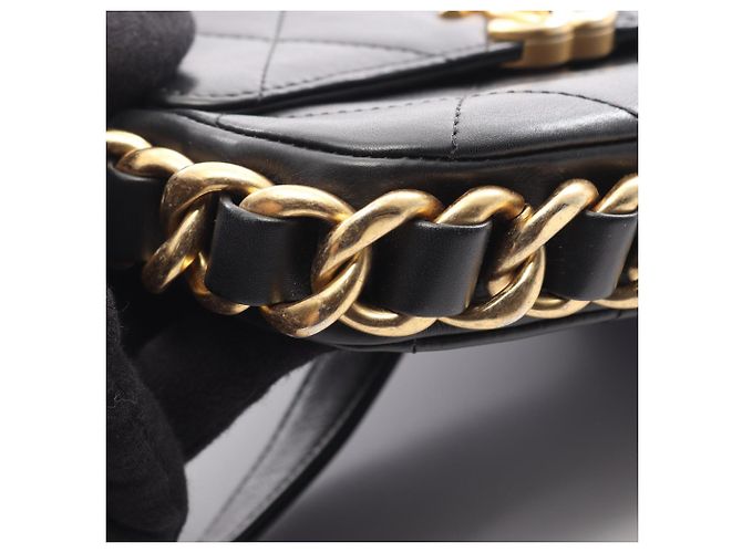 Borsa Chanel Matelassé Small Flap Nero - vista 10