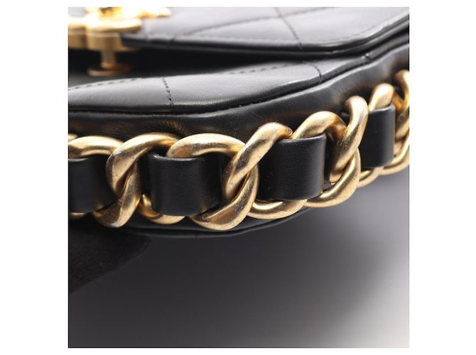 Borsa Chanel Matelassé Small Flap Nero - vista 11