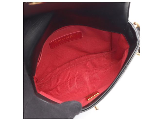 Borsa Chanel Matelassé Small Flap Nero - vista 3