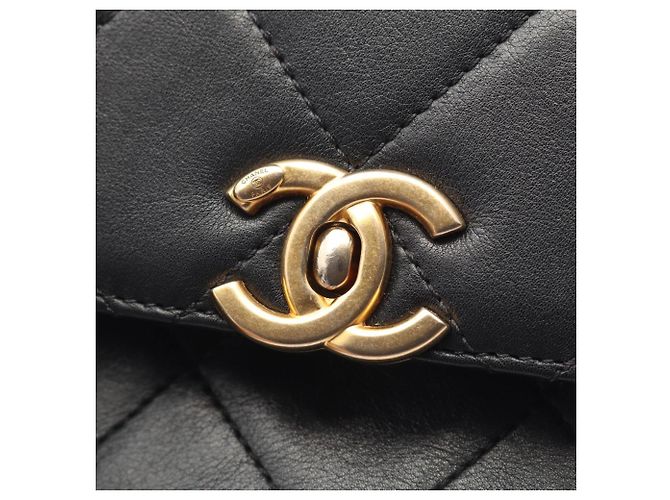 Borsa Chanel Matelassé Small Flap Nero - vista 8