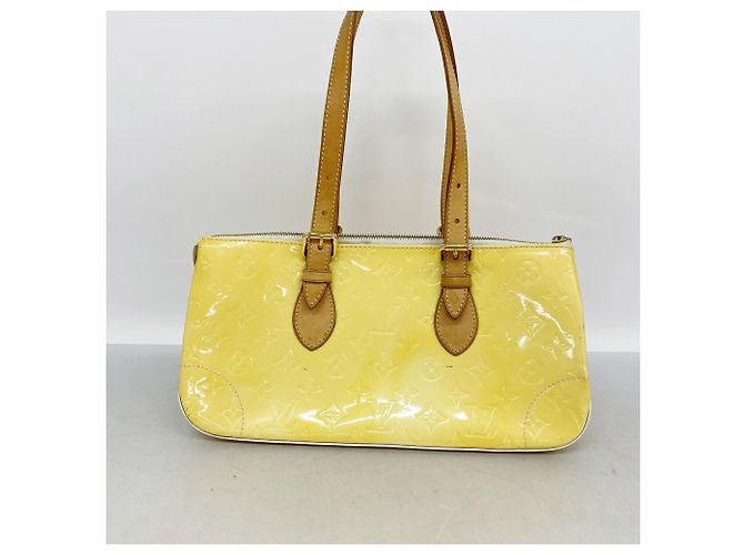 Borsa a tracolla Louis Vuitton Vernis Rosewood Avenue Bianco - vista 10