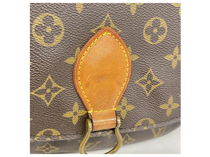 Bolsa de Ombro Louis Vuitton Monogram Saint Cloud GM Marrom - vista 12