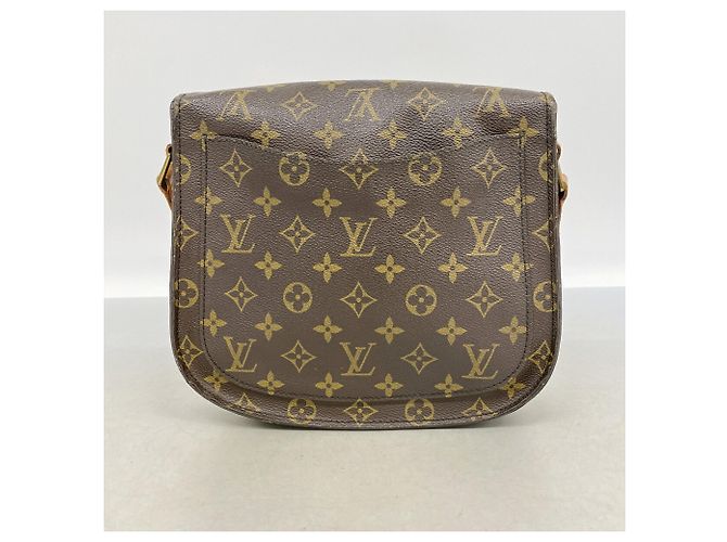 Bolsa de Ombro Louis Vuitton Monogram Saint Cloud GM Marrom - vista 14