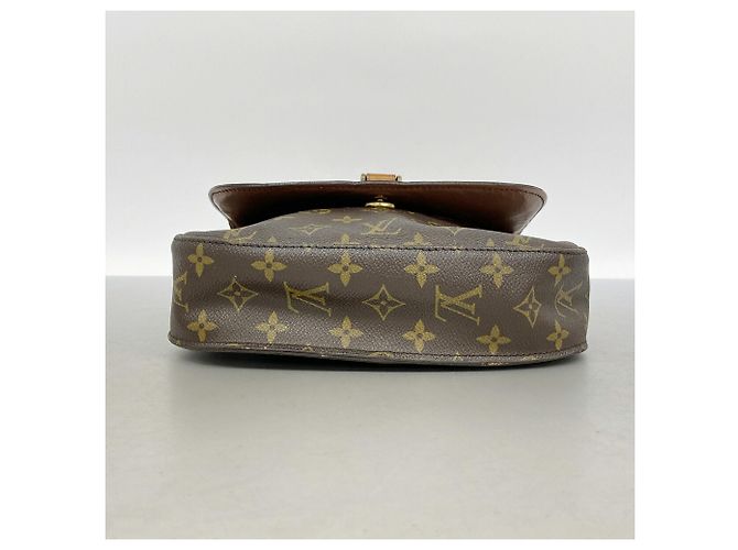 Bolsa de Ombro Louis Vuitton Monogram Saint Cloud GM Marrom - vista 3