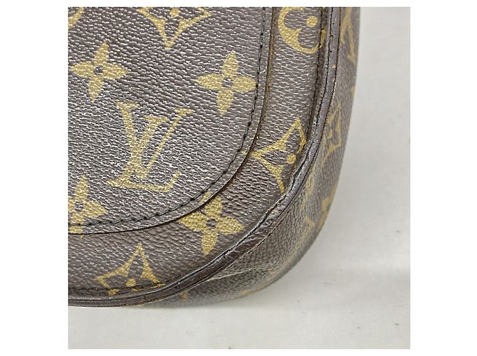 Bolsa de Ombro Louis Vuitton Monogram Saint Cloud GM Marrom - vista 6