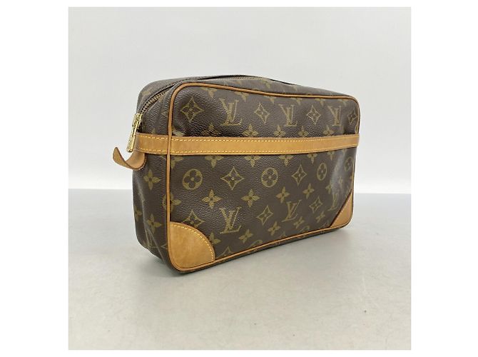 Sac pochette Louis Vuitton Monogram Compiegne 28 Marron - vue 2