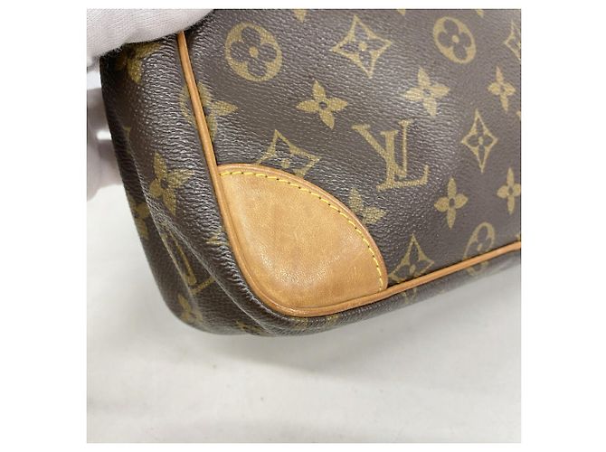 Sac pochette Louis Vuitton Monogram Compiegne 28 Marron - vue 6