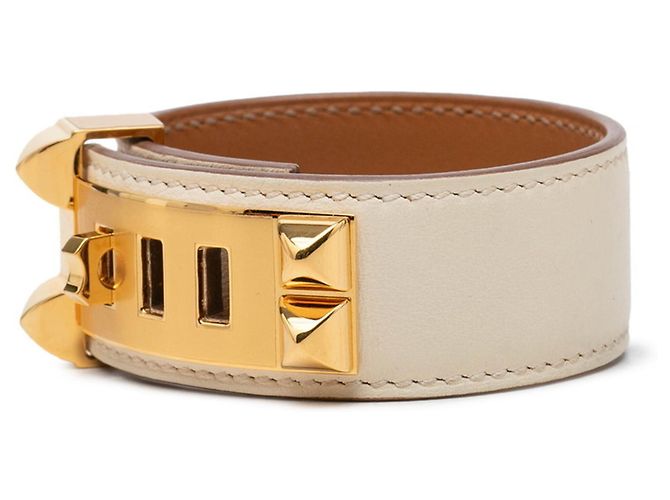 Hermès Pulseira Rígida Hermes Collier de Chien Cru - vista 2