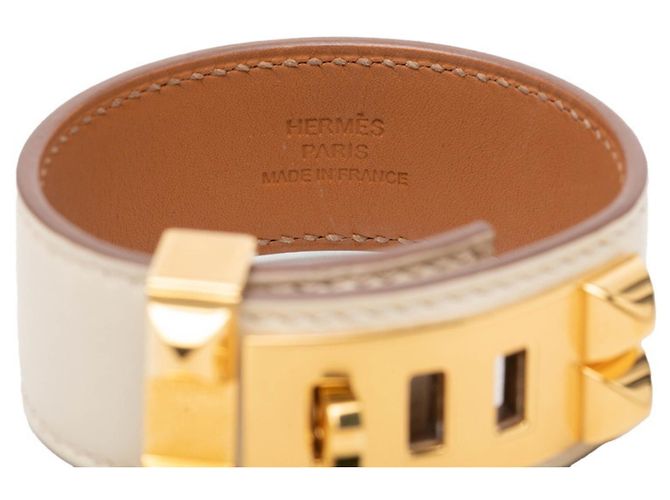 Hermès Pulseira Rígida Hermes Collier de Chien Cru - vista 4