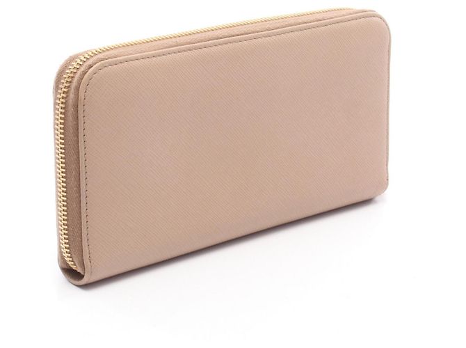 Cartera larga redonda Prada PRADA Ribbon Beige - vista 2