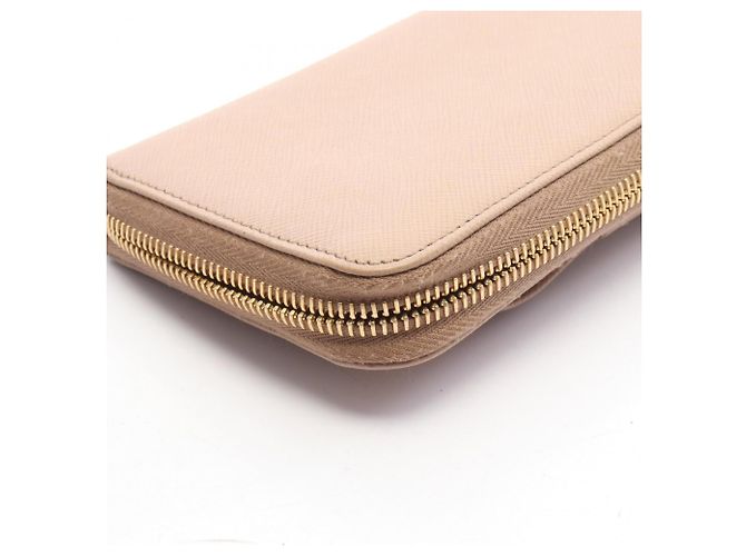Cartera larga redonda Prada PRADA Ribbon Beige - vista 5