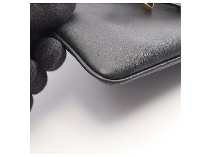 Bolsa de Ombro Prada PRADA com Placa Triangular Preto - vista 5