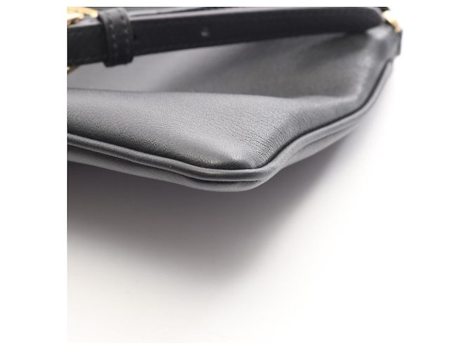 Bolsa de Ombro Prada PRADA com Placa Triangular Preto - vista 6