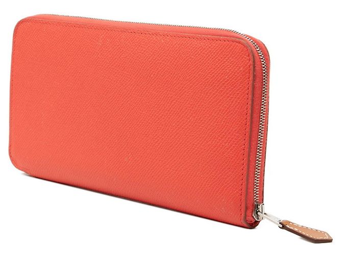 Hermès Cartera larga Hermes Azap en Rose Jaipur Rosa - vista 2