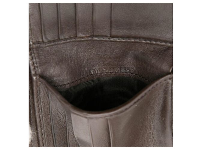 Portafoglio bi-fold Gucci GG Canvas Marrone - vista 7