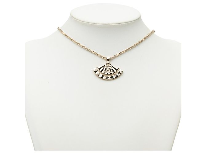 Collana a catena Chanel Coco Mark con motivo a ventaglio - vista 5