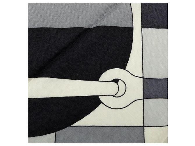 Silk In Hermès Hermes Carre 65 Tude pour un Carr Scarf Braun - Ansicht 3