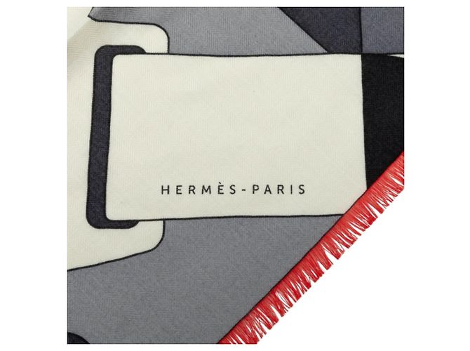 Silk In Hermès Hermes Carre 65 Tude pour un Carr Scarf Braun - Ansicht 5