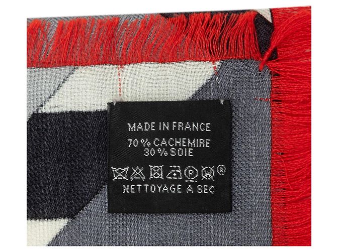 Silk In Hermès Hermes Carre 65 Tude pour un Carr Scarf Braun - Ansicht 8