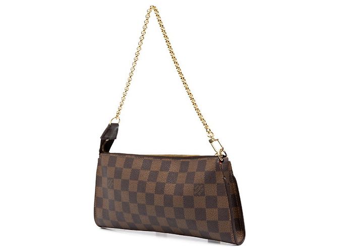 Borsa Louis Vuitton Damier Eva Chain Marrone Damier ebene - vista 2