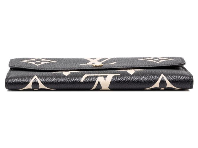 Louis Vuitton Monogram Empreinte Portefeuille Emilie Long Wallet Schwarz Monogramm - Ansicht 3