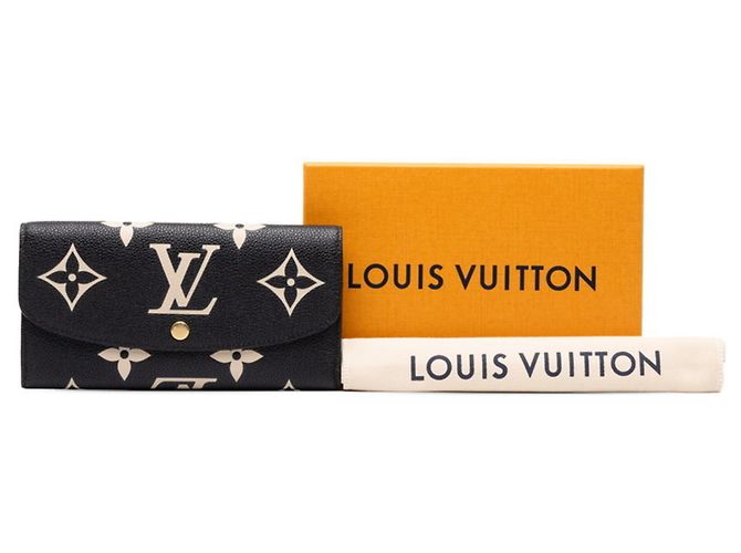 Louis Vuitton Monogram Empreinte Portefeuille Emilie Long Wallet Schwarz Monogramm - Ansicht 6