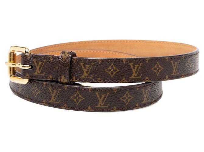 Cinturón Louis Vuitton Monogram Castaño Monograma - vista 2