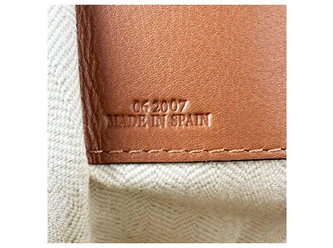 Loewe Hammock Piccola Borsa a mano/Borsa a tracolla in pelle Marrone Blu - vista 14