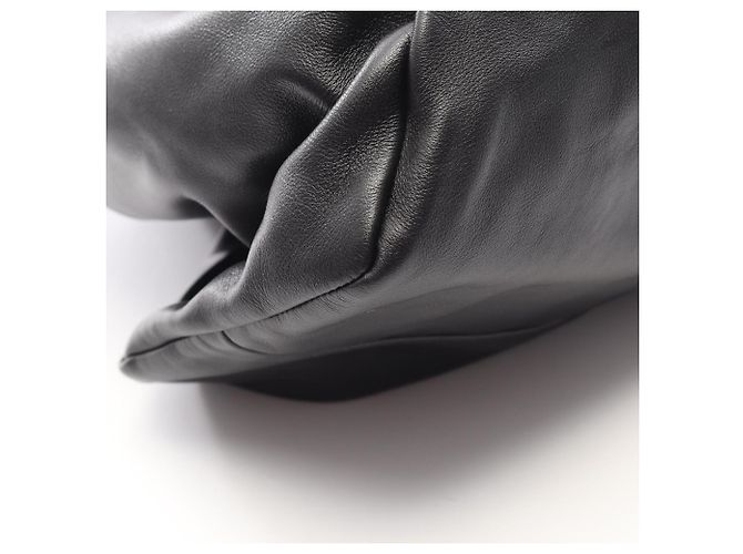 Borsa a tracolla Shoulder Pouch in pelle Bottega Veneta Nero - vista 5