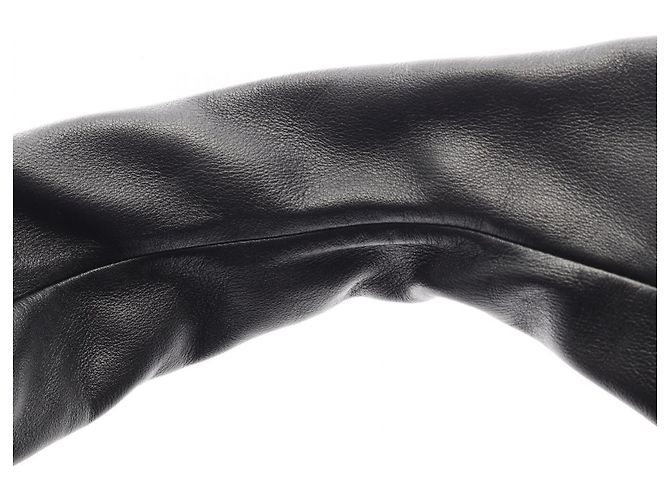 Borsa a tracolla Shoulder Pouch in pelle Bottega Veneta Nero - vista 7