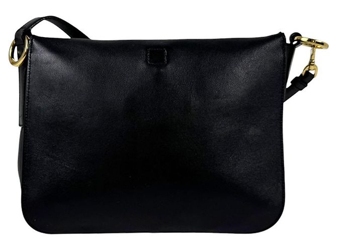 Borsa a tracolla Loewe in pelle nera Nero - vista 3