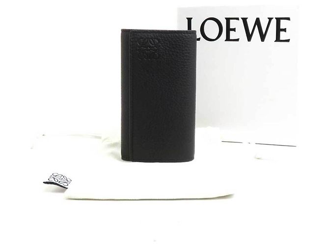 Loewe Leder-Etui für Schlüssel in Black Schwarz - Ansicht 12