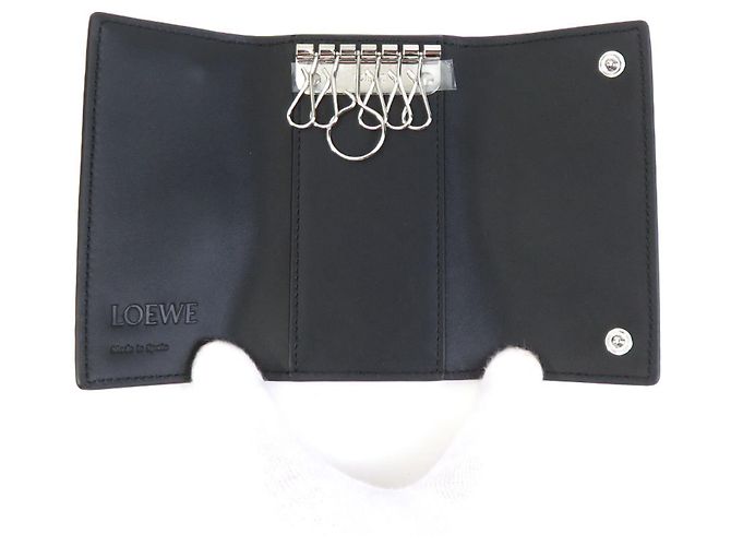 Loewe Leder-Etui für Schlüssel in Black Schwarz - Ansicht 5