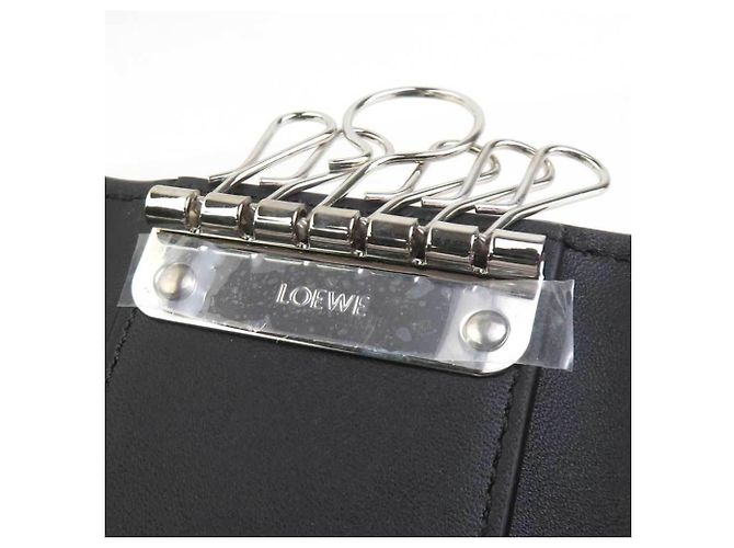 Loewe Leder-Etui für Schlüssel in Black Schwarz - Ansicht 8