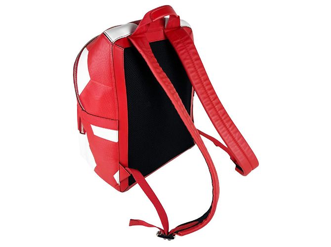 Louis Vuitton 2018 FIFA World Cup Rucksack Weiß Rot - Ansicht 10