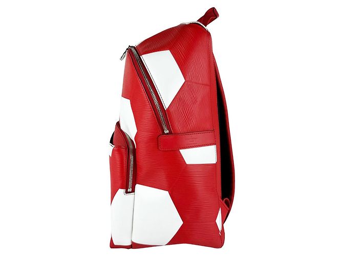 Louis Vuitton 2018 FIFA World Cup Rucksack Weiß Rot - Ansicht 2