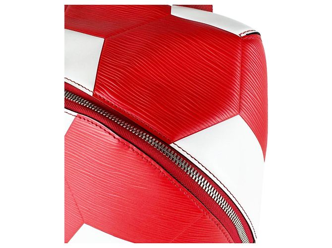 Louis Vuitton 2018 FIFA World Cup Rucksack Weiß Rot - Ansicht 6
