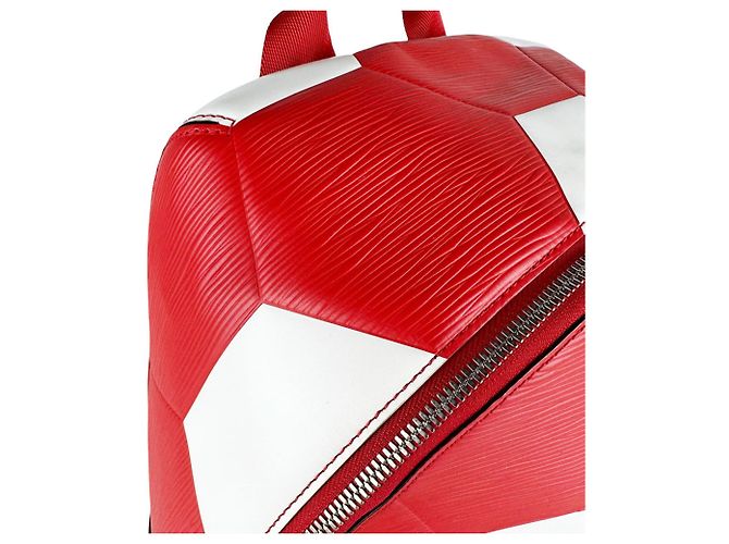 Louis Vuitton 2018 FIFA World Cup Rucksack Weiß Rot - Ansicht 7