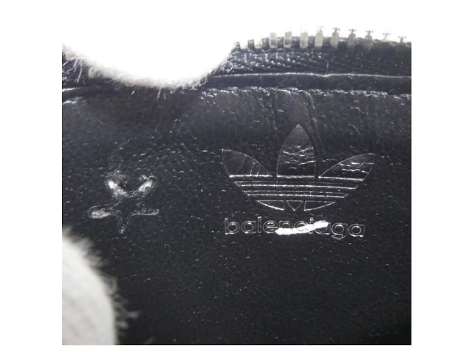 Portamonete Balenciaga in nero e bianco - vista 12
